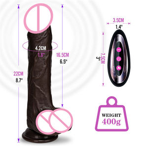 スラスティングバイブレーター現実的な振動10本のスラスティング & 回転アクション振動8.8ディルドマシンセックスおもちゃ女性用 - Product Image 2