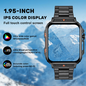 Lige bw0656 Người Đàn Ông Của Không Thấm Nước Thể Thao Smartwatch Vật Liệu Thép Ai Trợ Lý Giọng Nói BT Cuộc Gọi Heart Rate Giám Sát Nhắc Nhở Mẫu - Product Image 4