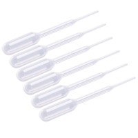 Pipette de transfert jetable transparente en PE, gobelet doseur 67mm25ul pour usage en laboratoire avec une capacité de 0,1-10 ml