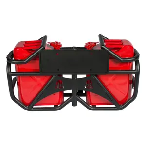 NEWWIND Fuel Carrier Can 20 Kiters Spare Tire Rack Aluminium Tank Frame Fuel Tank Carrier Oil Box For Jeep Wrangler JK