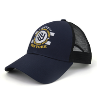 Gorra Trucker Personalizada de 5 Paneles con Bordado del Logotipo de Nueva York, Gorra Deportiva para Hombre, Venta al Por Mayor