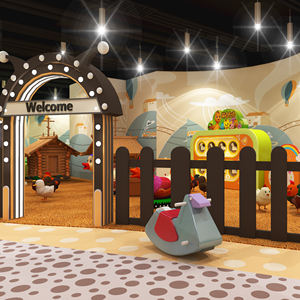 ฟาร์มจำลอง, ฟาร์มปศุสัตว์จำลอง, ฟาร์มเด็ก, โมเดลสัตว์จริง, อุปกรณ์ของเล่นสำหรับเด็กในร่ม - Product Image 1