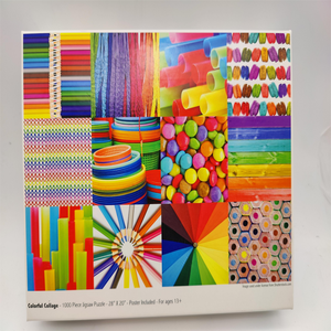 Puzzle en papier personnalisé de haute qualité, prix d'usine, 1000 pièces, pour adultes - Product Image 3