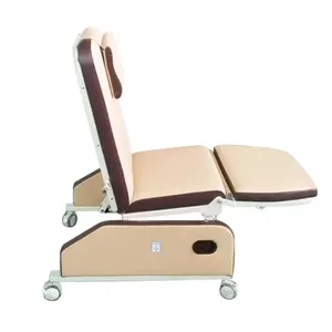 Medical Furniture Folding Manual Multifunctional Hemodialysis Treatment Chair Patient Chair