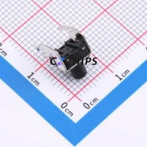 ZX-QC66-7.5ZJ Tactile Switch Through hole Component (THT),6x6mm Switch Single Pole Single Throw Round Button 2.6N Through Hole - Product Image 2