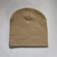Gorro de esquí de punto jacquard con logotipo personalizado bordado, estilo urbano, de doble capa, corto, de acrílico, multicolor, común, para exportación