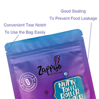 Poches Mylar Autoportantes à Fermeture Ziplock, Fini Mat et Impression Personnalisée