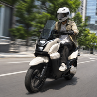 Moto électrique sans balais 1200W, vitesse maximale 65 km/h, autonomie 45 km, charge utile 250 kg, frein à disque double pour adultes
