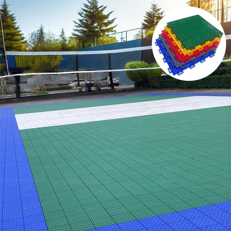 Portable Outdoor Sports Flooring Tiles PP