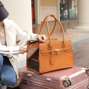 Élégant et élégant sac à dos de transport <span class=keywords><strong>pour</strong></span> animaux de compagnie à fermeture éclair de qualité supérieure Panneau en maille respirant <span class=keywords><strong>pratique</strong></span> Chiens en plastique élégants à la mode - Product Image 2