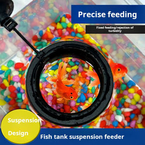 حوض أسماك بلاستيكي ABS حديث من بلاستيك ABS-حلقة مستطيلة ملحقات تغذية الأسماك للاستخدام اليومي - Product Image 5