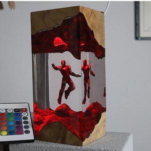 Avengers Marvel resina ornamenti da tavolo Ocean Art Crafts <span class=keywords><strong>Design</strong></span> moderno decorazione per la casa di alta qualità accessori regalo di compleanno - Product Image 2