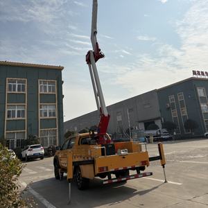 Plataforma Elevadora Telescópica Montada en Camioneta <span class=keywords><strong>JAC</strong></span> de 22 m, Plataforma de Trabajo Aérea Aislada - Product Image 5