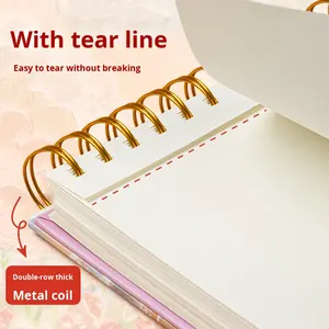 Cuaderno de Dibujo de Espiral Grueso A4 de Cuatro Estaciones, Papel para Dibujar con Pintura Gouache 8K, Papel para Garabatear, Venta al por Mayor - Product Image 4