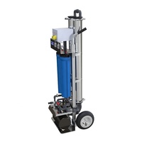 500L/H Mobile RO Machine fenêtre verre nettoyage voiture lavage eau potable Machine jardin osmose inverse système de dessalement