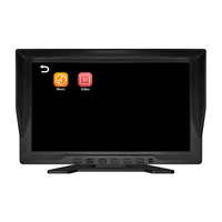 Caméra embarquée DVR pour voiture avec moniteur de recul et écran tactile quadruple 4 canaux, vision nocturne