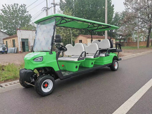 Voiturette <span class=keywords><strong>de</strong></span> <span class=keywords><strong>golf</strong></span> électrique 6+2 places 60V/72V avec batterie au lithium, homologuée pour la route, boîtes latérales personnalisées, certifiée CE, 30-50 km/h - Product Image 3