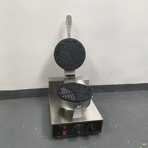 Macchina Elettrica Industriale <span class=keywords><strong>per</strong></span> <span class=keywords><strong>Waffle</strong></span> a Forma di Cuore Antiaderente con Timer, Vendita all'Ingrosso - Product Image 5