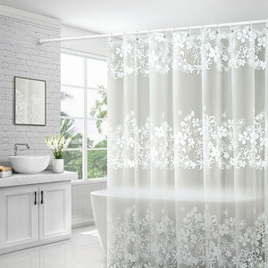 Cortina <span class=keywords><strong>de</strong></span> ducha Peva gruesa <span class=keywords><strong>de</strong></span> estilo europeo, diseño moderno, impermeable y a prueba <span class=keywords><strong>de</strong></span> moho, stock para baños - Product Image 3