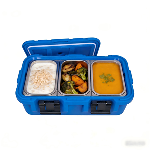 Calentador de Alimentos para Catering de Hotel con Caja Térmica de Plástico LLDPE y Bandeja GN de Acero Inoxidable, Capacidad de 36QT/30L - Product Image 2