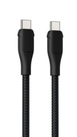 Câble de données tressé Type-C vers Type-C 60W en cuivre pur pour téléphone portable (iOS / Android)