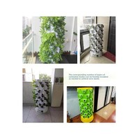 Jardinière hydroponique intelligente pour légumes, machine de culture pour balcon et toit, culture hors-sol, système de culture multi-niveaux
