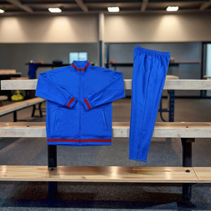 เสื้อแจ็คเก็ตฝึกซ้อมสีน้ำเงิน บาร์เซโลนา 25/26 สำหรับฤดูใบไม้ร่วง/ฤดูหนาว ชุดฟุตบอล - Product Image 5