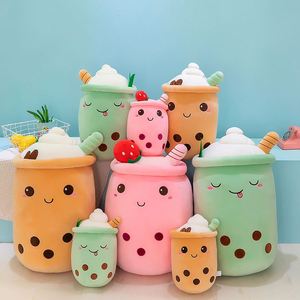 Nouveauté très populaire : Jouets en peluche Kawaii Boba, oreiller thé au lait, jouet en peluche Boba Perle pour enfants - Product Image 2