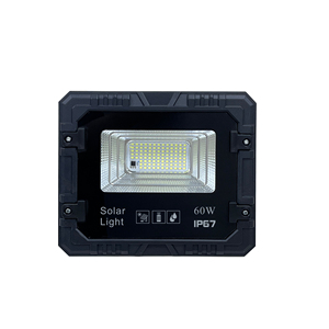 YIHAN Solar LED Flood Light 60W IP65 COB Daylight 5000K Outdoor Garden Lighting Surface Mounted High Brightness CE Certified - Product Image 1