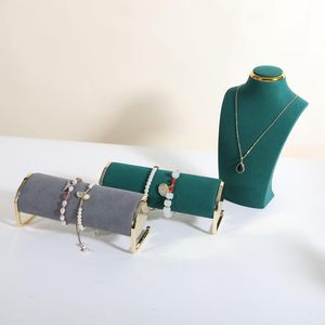 ขาตั้งโชว์สร้อยคอไมโครไฟเบอร์พรีเมียม - หุ่นโชว์เครื่องประดับสำหรับร้านค้าปลีก ใช้สำหรับจัดแสดงสร้อยคอและจี้ต่างๆ - Product Image 5