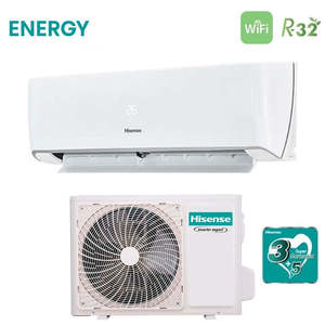 Climatizzatore Condizionatore Hisense Inverter série ENERGY 12000 Btu TQ35XE0CG + QE35XV2XW R-32 Wi-Fi Integrato Classe A +++/A ++ - Product Image 2