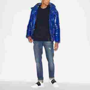 Chaqueta acolchada elegante a prueba de viento con poliéster transpirable \ algodón hecho Chaqueta de invierno para hombre a precio mayorista chaqueta para exteriores - Product Image 2