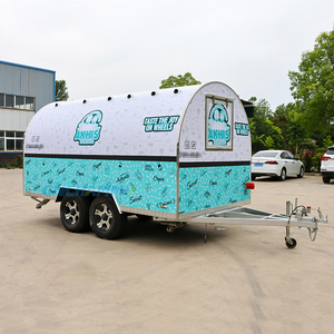 Hot Selling Stainless Steel <strong>Food</strong> Truck Mobile <strong>Fast</strong> <strong>Food</strong> Restaurant and Hot Dog <strong>Stand</strong> Vending Cart &amp; <strong>Food</strong> Trolley - Product Image 4