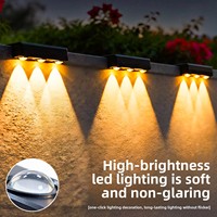 Lampe murale de jardin à LED 36V à énergie solaire, étanche IP65, ultra-lumineuse, avec contrôle de la lumière pour une utilisation en extérieur