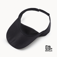 Casquette de golf BL d'été à visière incurvée ouverte, protection solaire, élégante, respirante, 100 % coton, séchage rapide