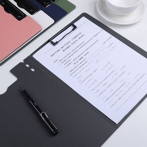 Multi-Functional A4 <b>File</b> <b>Folder</b> Student Reports Writing Pad Splint Horizontal Vertical Book Data Holder PP Material Filing - Product Image 2