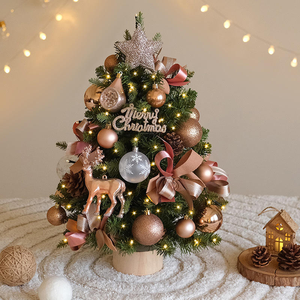 <span class=keywords><strong>Sapin</strong></span> de Noël avec lumières intégrées, floqué, <span class=keywords><strong>en</strong></span> PE et PVC, petit <span class=keywords><strong>sapin</strong></span> de table avec base <span class=keywords><strong>en</strong></span> <span class=keywords><strong>bois</strong></span> massif, décoration de Noël - Product Image 3