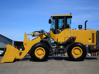 Wheel Loader LG916 Baru 1.6 Ton, Ringkas dan Fleksibel, Dilengkapi Bucket dan Kabin