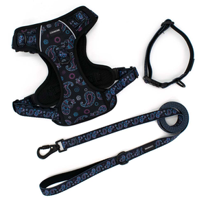 Arnés para perros a prueba de Escape, arnés ajustable suave para <span class=keywords><strong>Galgo</strong></span>, arnés para perros sin tirones, chaleco para mascotas con correa para perros - Product Image 5