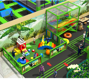 Castillo Inflable Infantil Comercial Colorido, Equipo <span class=keywords><strong>de</strong></span> Juegos Interior para Niños - Product Image 5