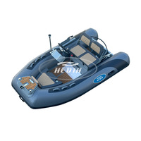 Bateau pneumatique Transea pour 5 personnes, 10 pieds, avec moteur, 3 mètres