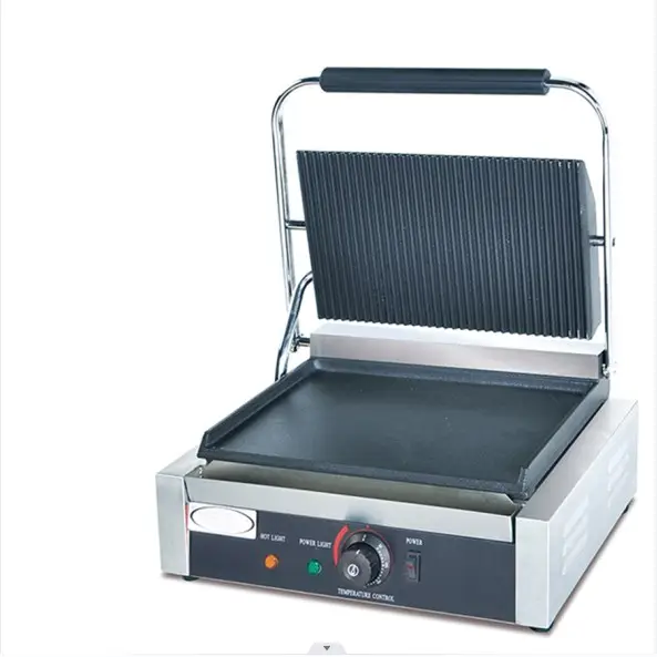 hot sell barbeque barbque panini stainless steel machine manufacturer electric bbq plancha grill