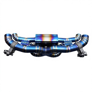 ท่อไอเสีย Vortex Titanium Valvetronic สำหรับ Porsche 911 992 Carrera S 4S GTS 3.0T ชุดอัพเกรดท่อไอเสียสำหรับรถแข่ง - Product Image 1