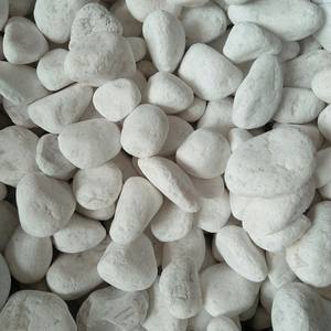 Pierres brillantes en marbre, décorations, galets blancs, pour la maison ou le jardin - Product Image 1