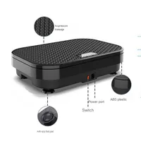 Mini machine de mise en forme du corps transfrontalière de plaque de Vibration du corps à usage domestique pour l'élimination des graisses rythme vertical exercice debout paresseux