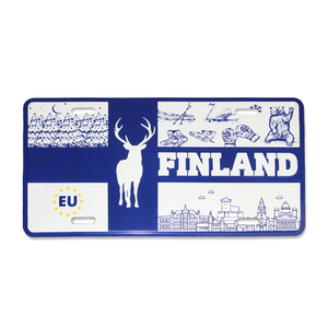 Accesorios para Vehículos al por Mayor, Placa de Matrícula con Logotipo Personalizado en Relieve, Placa de Matrícula Decorativa Reflectante para Automóviles del Reino Unido, Placa de Matrícula en Blanco para Sublimación - Product Image 6