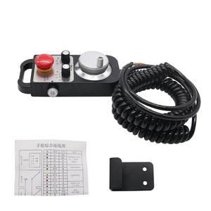 Volantino CNC a 6 assi 5V 100PPR con interruttore di arresto di emergenza, generatore di impulsi manuale <span class=keywords><strong>MPG</strong></span> - Product Image 1