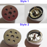 Maiao DIY Microphone Capsule Core 16mm Haute Sensibilité Condensateur Micro Cartouche Accessoires Audio Professionnels pour la Capture Sonore