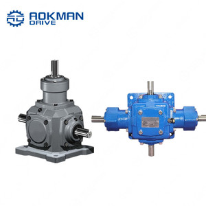 Heavy Duty <b>T</b> Series Bevel Gear Reducer High Load Capacity Gearbox for Factory Automation Equipment - Product Image 1