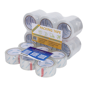 Logo personnalisé ruban d'emballage transparent en BOPP étanche <span class=keywords><strong>OPP</strong></span> ruban transparent en BOPP pour expédition et emballage - Product Image 1